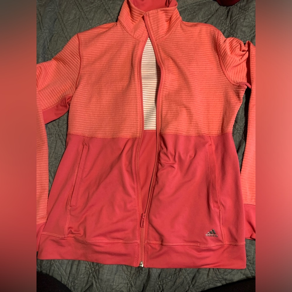Women’s Adidas workout zip up
